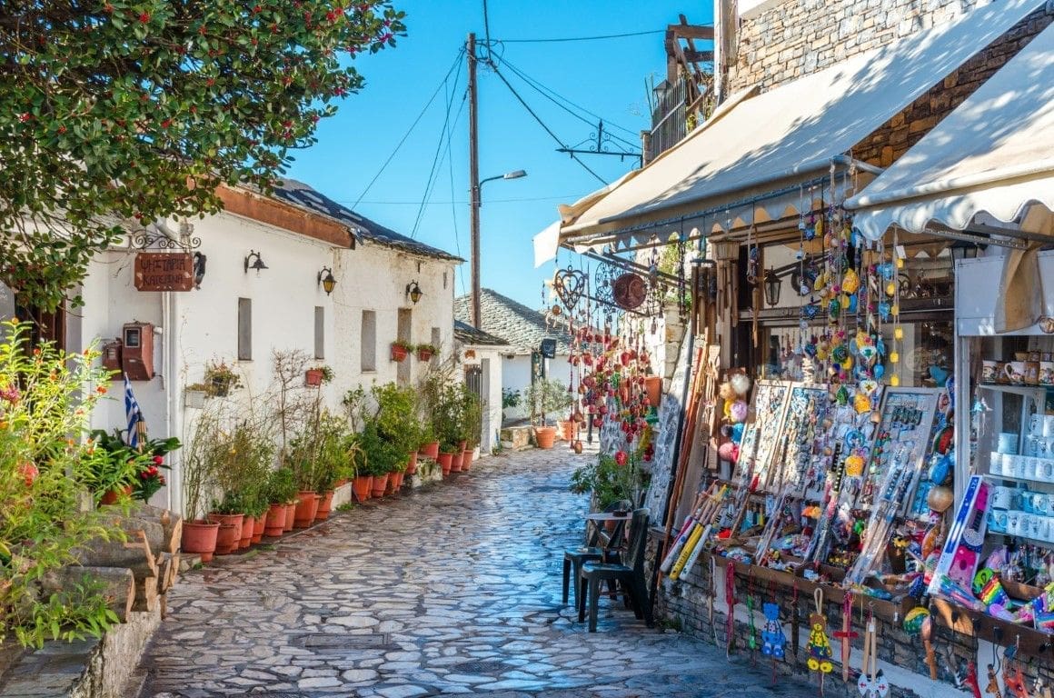 Makrinitsa village Pelion Greece